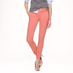 J.crew Frankie Chino size 0. Salmon Pink